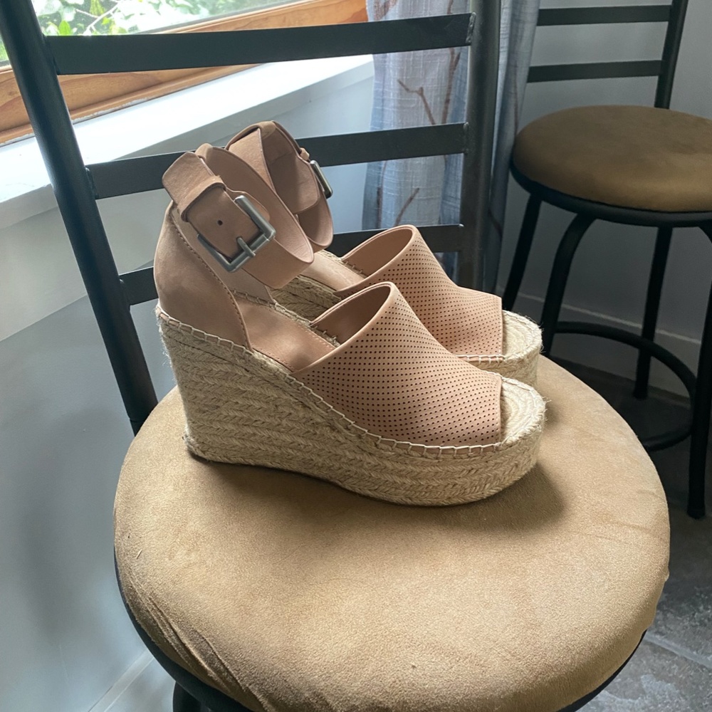 MARC FISHER adalyne espadrille wedge sandal